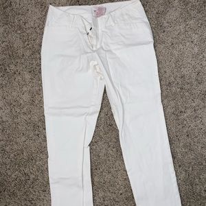 White dress pants